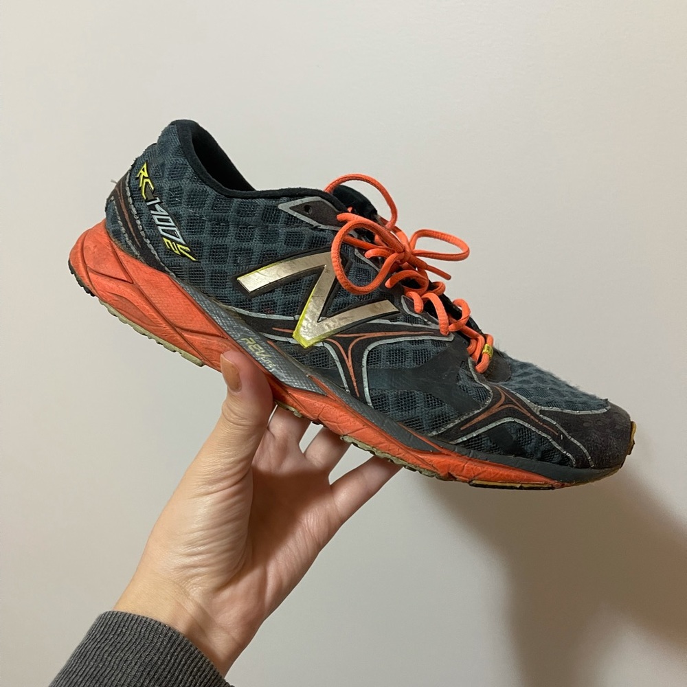 Colorful women’s size 8 New Balance running shoes